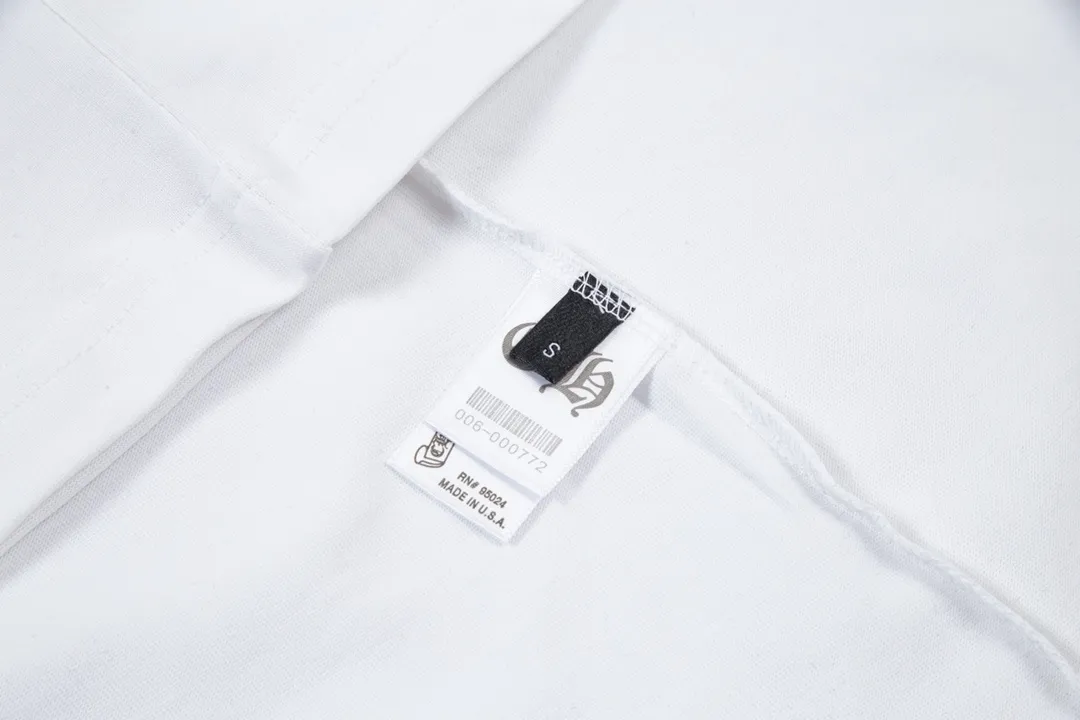 Chrome Hearts/ Logo Same Style T Versatile : White Size：XS~L